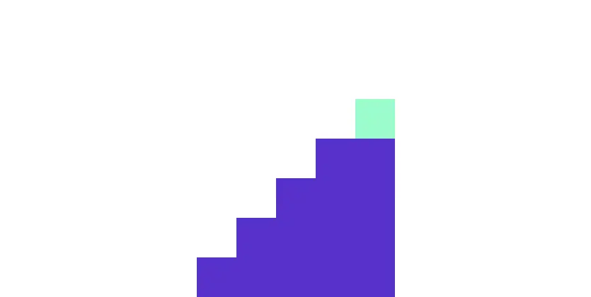 Escalera representando crecimiento profesional